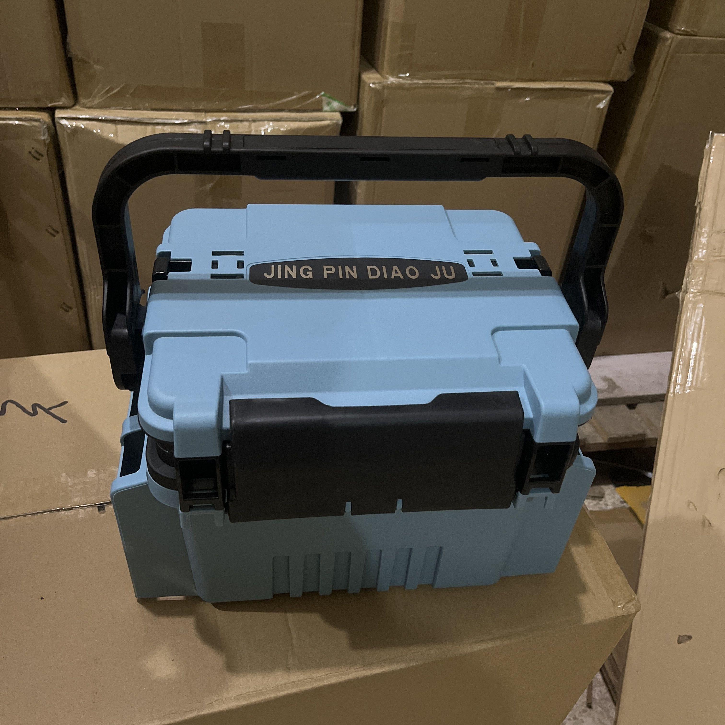 The blue box